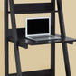 Computer Desk For Home Office, Laptop, Leaning, Storage Shelves