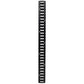 18 Pieces E Track Tie-Down Rail Kit For Trucks, Vans, And Garages With O-Ring Anchors And Ratchet Straps - Black