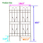 Metal Garden Trellis Rustproof For Climbing Plants Outdoor Flower Support