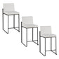 Fuji - Contemporary Modern Elegance, High Back Counter Stool