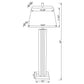 Echolls - Lamp With Scalloped Accents And Mirror Detail