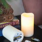 LED Candles With Remote Timer (Set of 3) - Ivory