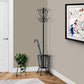 Coat Rack, Hall Tree, Free Standing, 8 Hooks, Entryway, Umbrella Holder, Transitional - Black