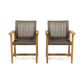 Hampton - Dining Chair (Set of 2) - Brown