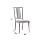 Marta - Side Chair (Set of 2) - Beige / Natural