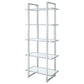 Colfax - 5 Shelf Bookshelf - Clear