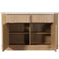 Qwin - Server - Natural Marble / Oak