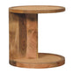 Close Knit Corner End Table - Oak