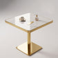 Square Small Kitchen Table With Pedestal Base