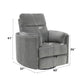 Sagen - Glider Recliner With Swivel