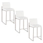 Fuji - Contemporary High Back Counter Stool, Functional Design