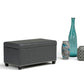 Amelia - Transitional Storage Ottoman Bench