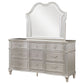 Colwood - 9 Drawer Dresser With Mirror - Silver