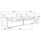 Hudson - 2 Piece Upholstered Sofa Set