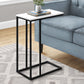 Accent Table, C - Shaped, Space-Saving Functionality