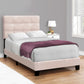 Bed, Upholstered, Frame Only, Transitional