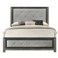 Jehoram - Queen Bed - Gray