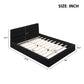 Upholstered Platform Bed With Headboard