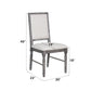 Leventis - Weathered Side Chair - Cream / Gray