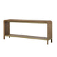 Waterfall - Console Table - Light Brown