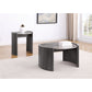 Zende - Round End Table - Gray
