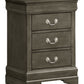 Louis Phillipe - Nightstand - Wood