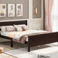 Platform Bed Frame Mattress Foundation Sleigh Bed With Headboard / Footboard / Wood Slat Suppor