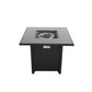Outdoor Fire Pit For Outdoor Home Garden Backyard Fireplace - Black