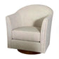 360 Degree Rotating Barrel Armchair For Living Room - Cream Beige