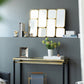 Mirror With en Metal Framed Decorative Rectangle Mirror For Bedroom Dressing Room, Hallway Or Living Spac - Gold