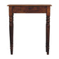 Turned Legs Drawer Console Table