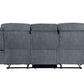 Zubaida - Two Tone 3 Piece Recliner Living Room Set