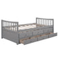 Twin Size Daybed With Trundle And Drawers