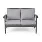 Honolulu - Loveseat - Gray / Silver