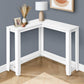 Corner Accent Console Table For Entryway, Unique Design Contemporary & Modern