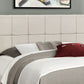 Queen Size Bed, Upholstered, Transitional - Beige