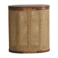 Larissa - Lid Up, Storage Stool - Oak