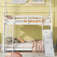 Georgiana - Twin Over Queen House Bunk Bed With Climbing Nets And Climbing Ramp
