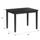 5 Piece Gathering Height Set - Gray - Wood