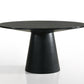 Jasper - Wide Contemporary Round Dining Table Set