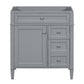 Bathroom Vanity With 2 Drawers And Tip-Out Drawer, Storage Cabinet