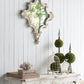 Slimline wash Console Table, For Hallway Living Room Bedroom - White Washed