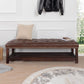 Bedroom End Of Bed Bench Tufted Upholstered End Of Bed Bench End Of Bed Entrance Shoe Bench With Nailhead Trim And Shelf Bedroom Upholstered Bench Living Room Shoe Rack Footstool