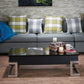 Calmam - High Gloss Coffee Table With Lift Top