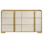 Lincoln - 6 Drawer Dresser - Natural / White