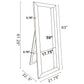 Aika - Standing Mirror - Silver