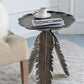 Leaf Side Table - Silver