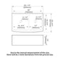 Sink 33" Double Bowl 60 / 40 Kitchen Sink With Deep Basin And Grids - White