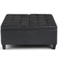 Harrison - Upholstered Coffee Table Storage Ottoman