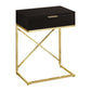 Accent Side Table, Storage Drawer, Spacious Tabletop, Contemporary & Modern
